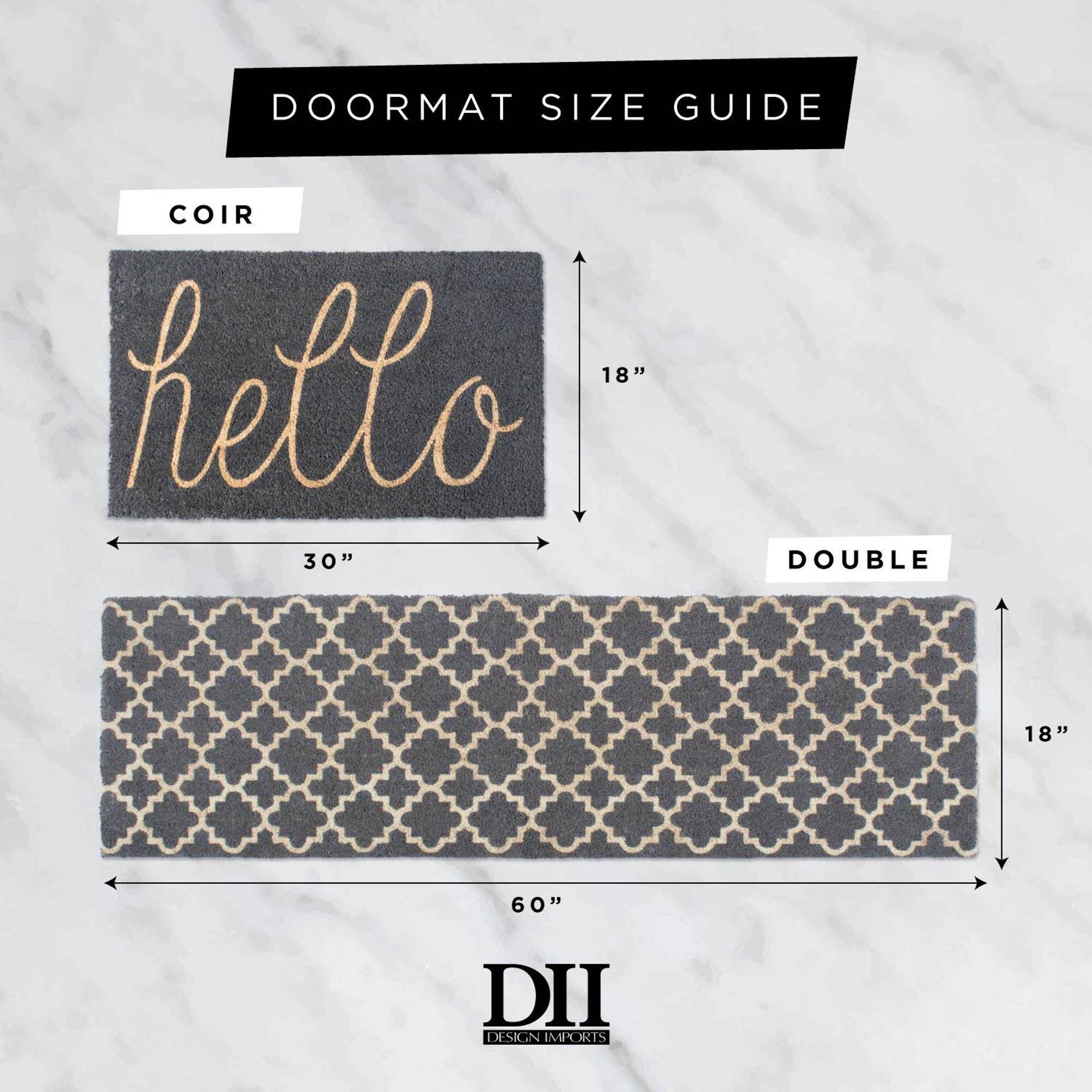 DII® Give Thanks Pumpkin Doormat
